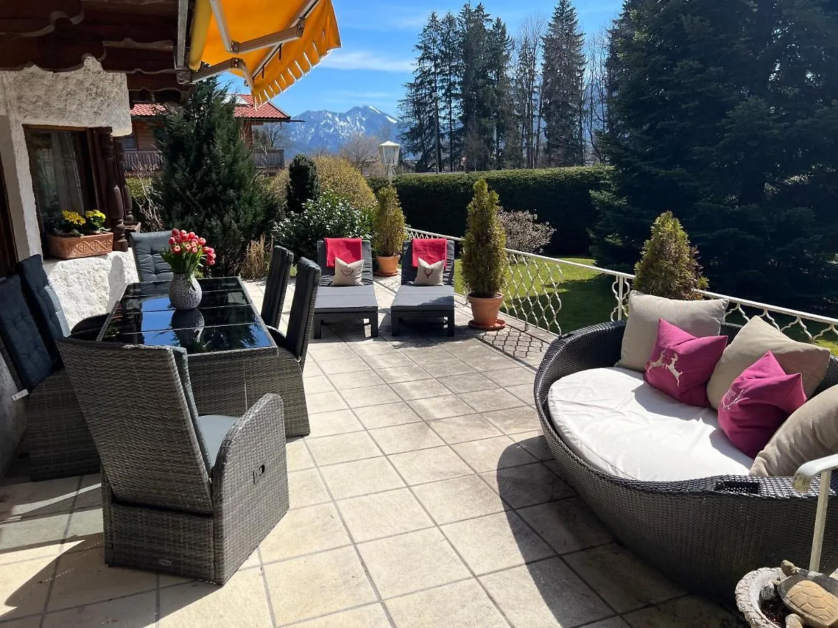 Alpen Suite Tegernsee - Grosse Sonnenterasse Und Idyllischer Garten Bad Wiessee Apartment